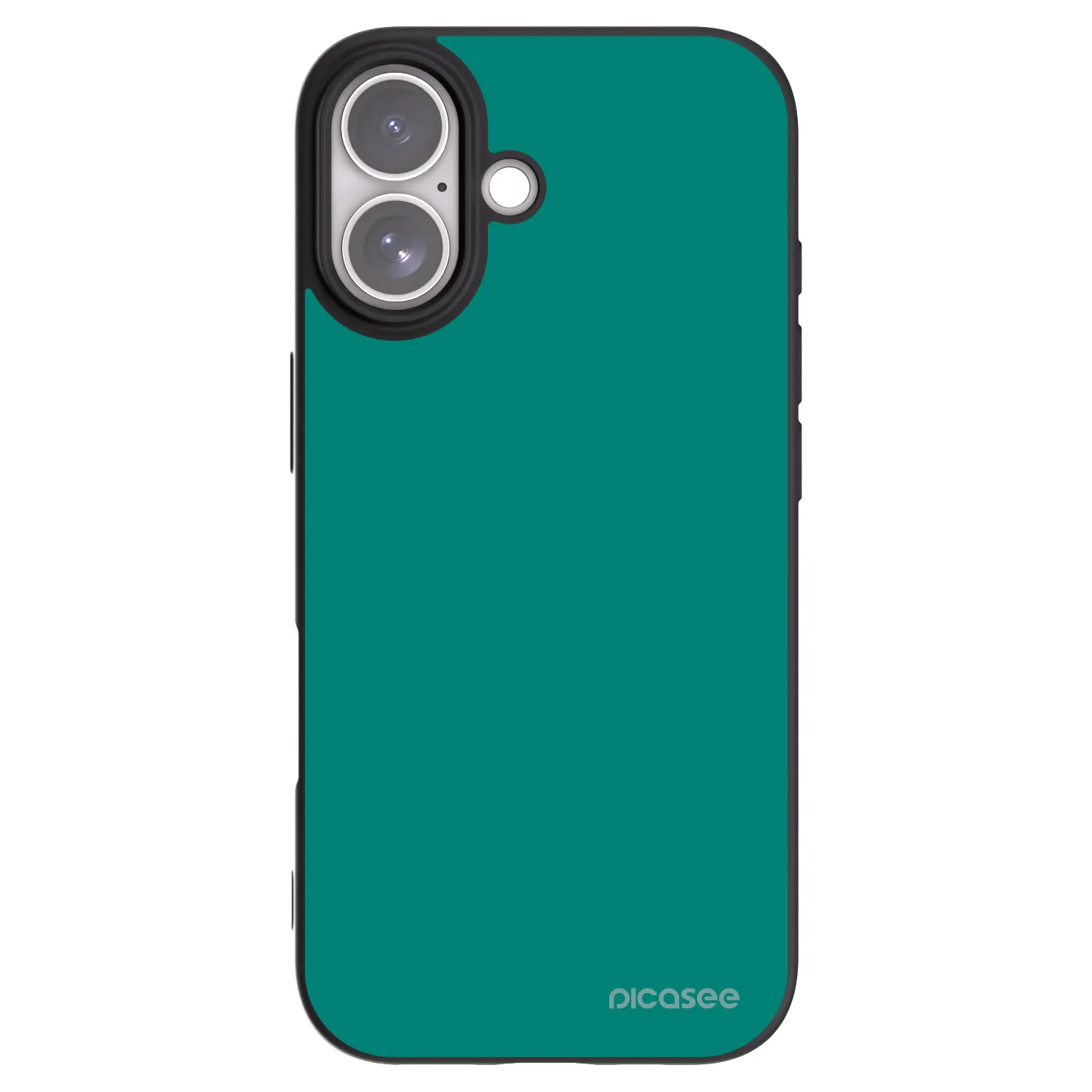 Picasee fekete szilikon tok az alábbi mobiltelefonokra Apple iPhone 17 - Emerald Mist