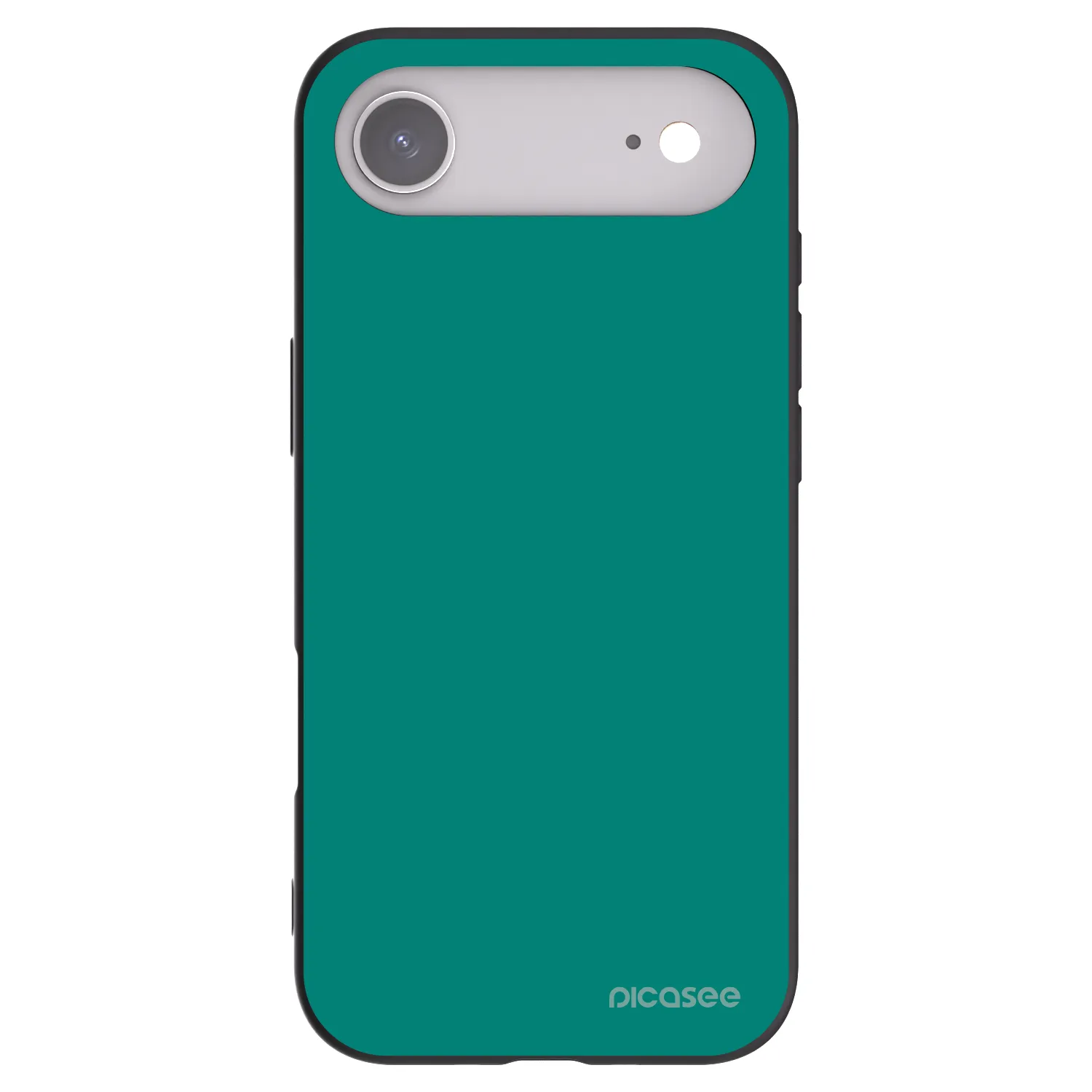 Picasee fekete szilikon tok az alábbi mobiltelefonokra Apple iPhone Air - Emerald Mist