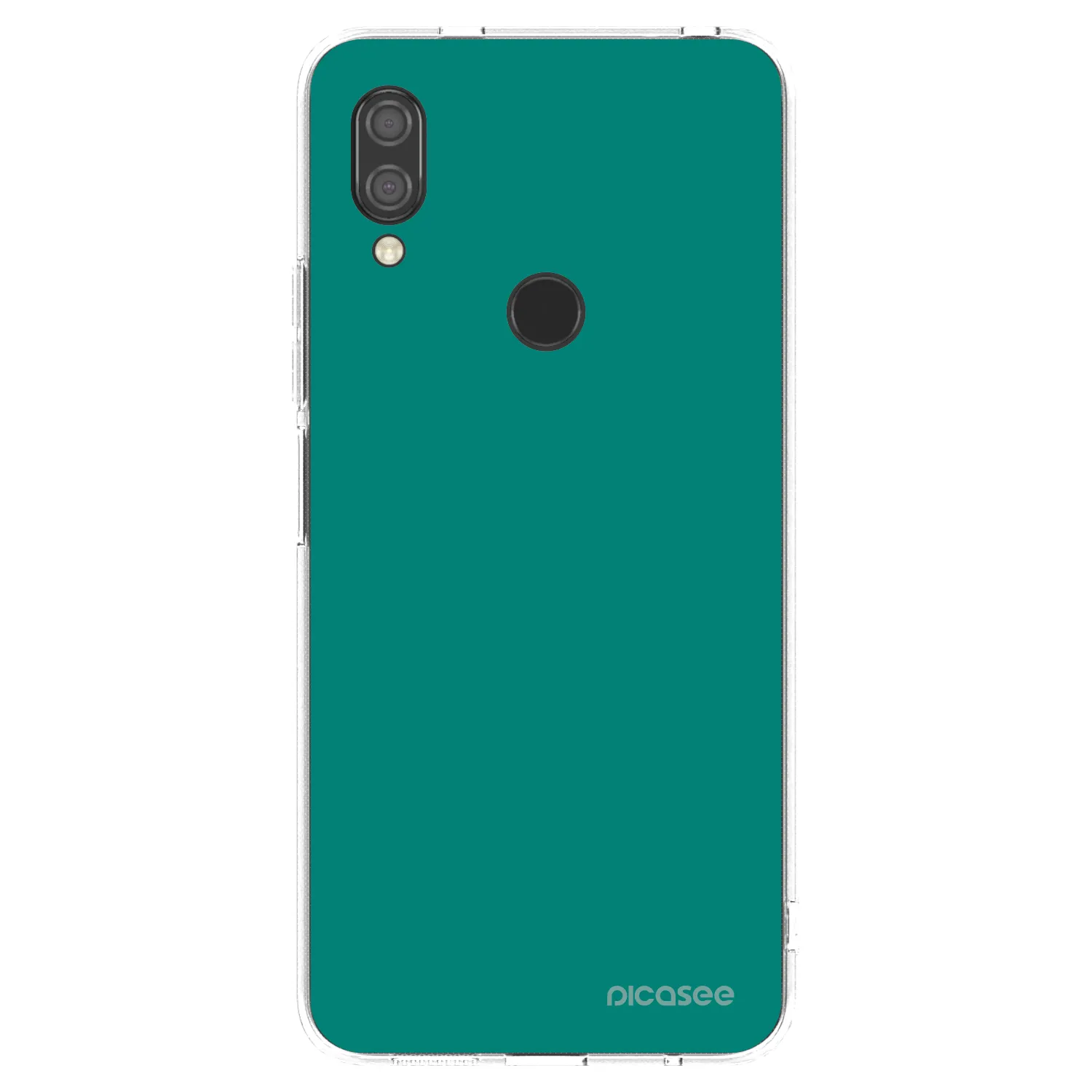 Picasee átlátszó szilikon tok az alábbi mobiltelefonokra Xiaomi Redmi 7 - Emerald Mist