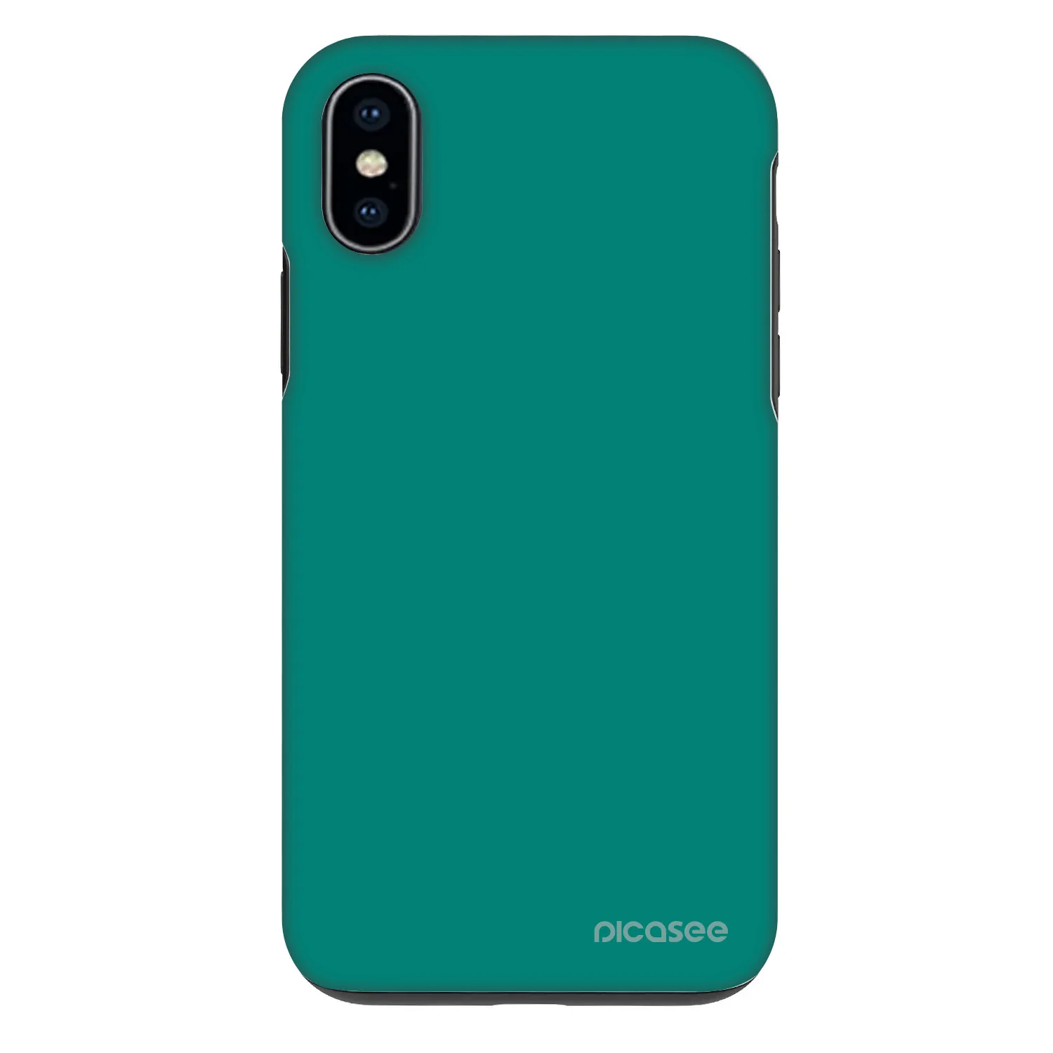 Picasee Fashion Case Apple iPhone X/XS - Emerald Mist
