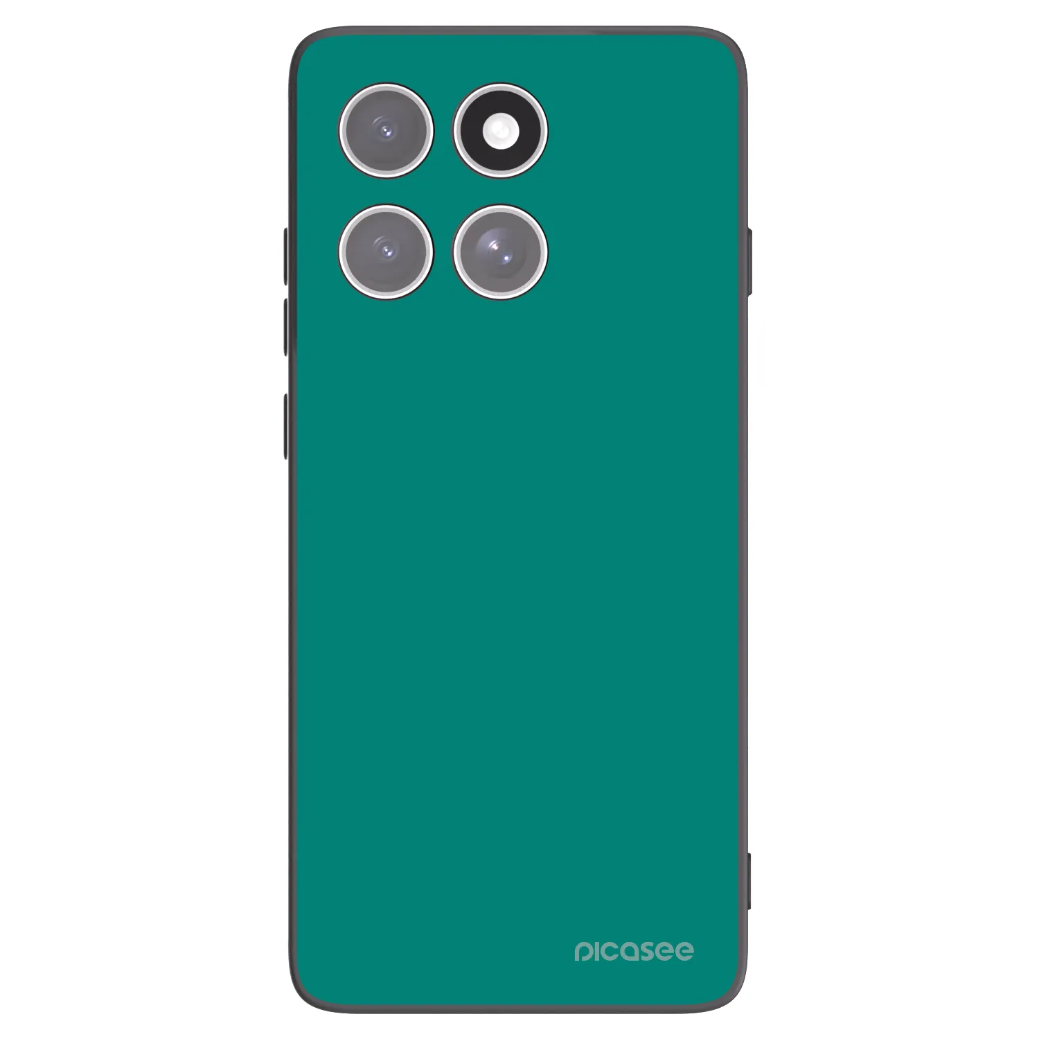 Picasee fekete szilikon tok az alábbi mobiltelefonokra Motorola Edge 60 Pro - Emerald Mist