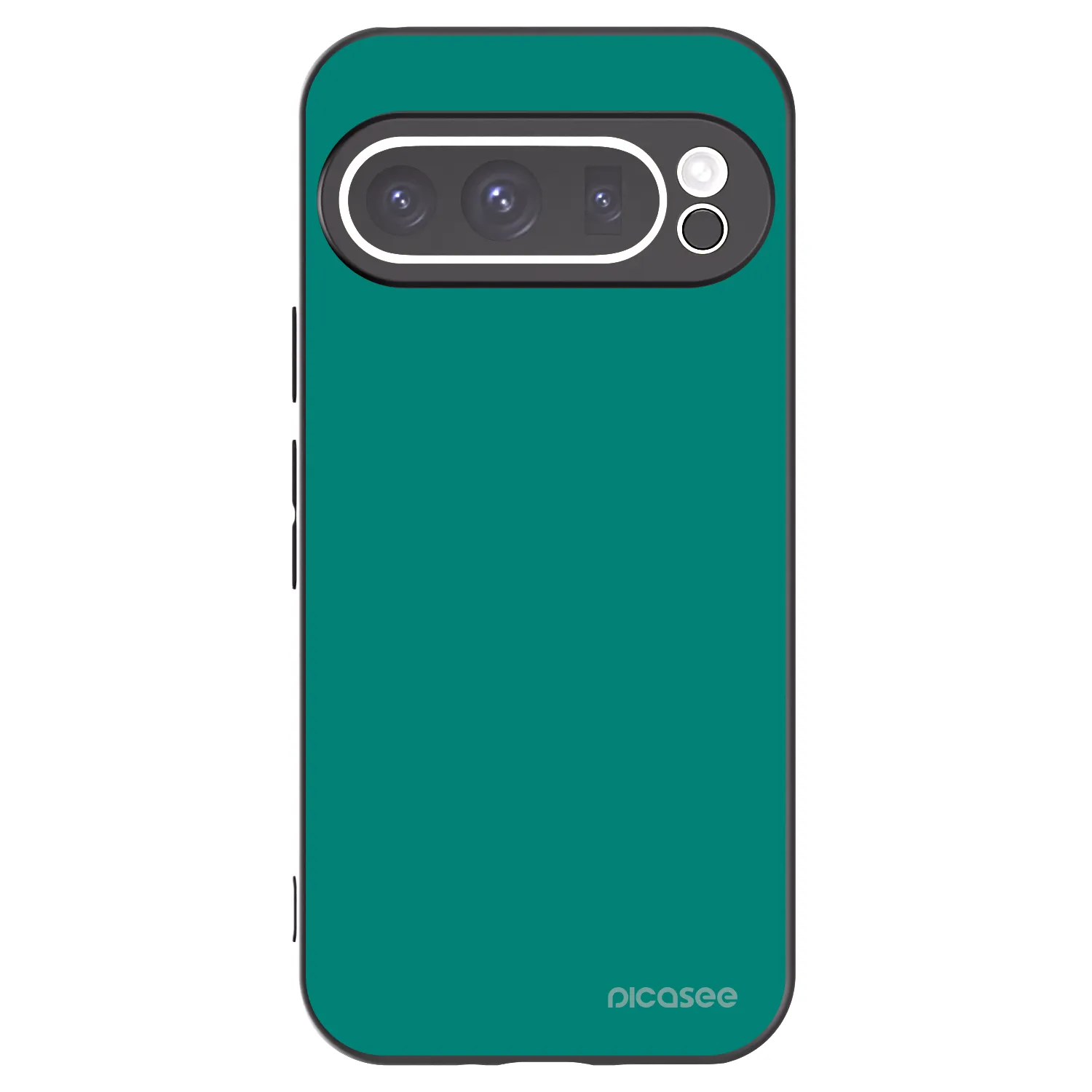 Picasee fekete szilikon tok az alábbi mobiltelefonokra Google Pixel 9 Pro XL - Emerald Mist