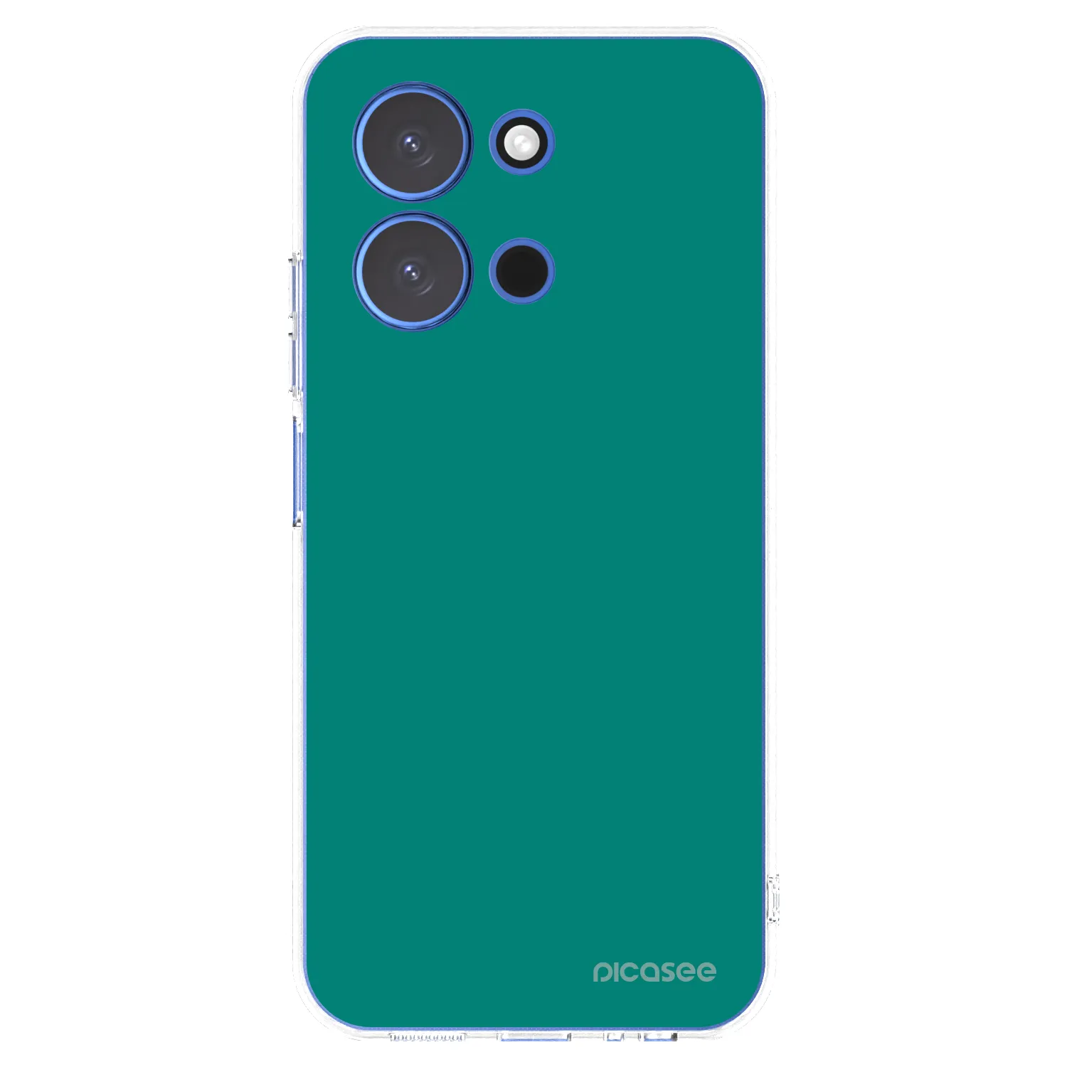 Picasee átlátszó szilikon tok az alábbi mobiltelefonokra Xiaomi Redmi 15C 4G - Emerald Mist