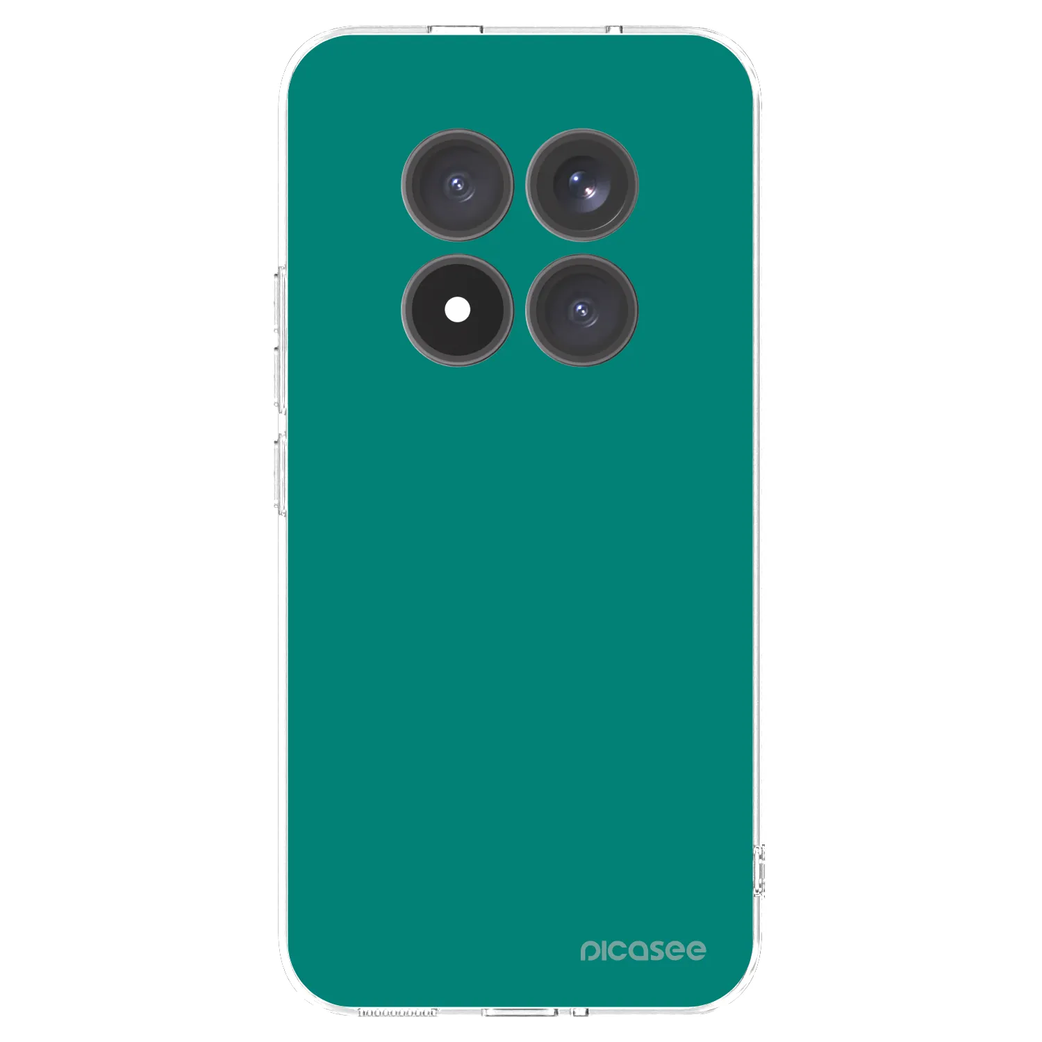 Picasee átlátszó szilikon tok az alábbi mobiltelefonokra Xiaomi Redmi Note 15 Pro+ - Emerald Mist