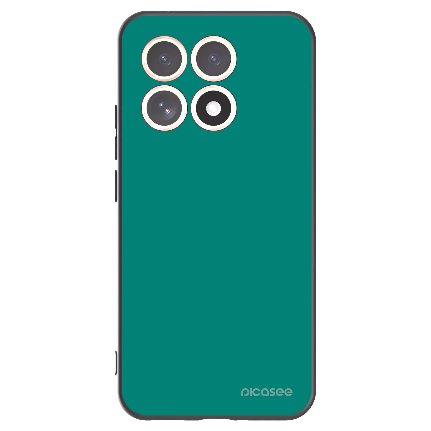 Picasee fekete szilikon tok az alábbi mobiltelefonokra Xiaomi 15T - Emerald Mist