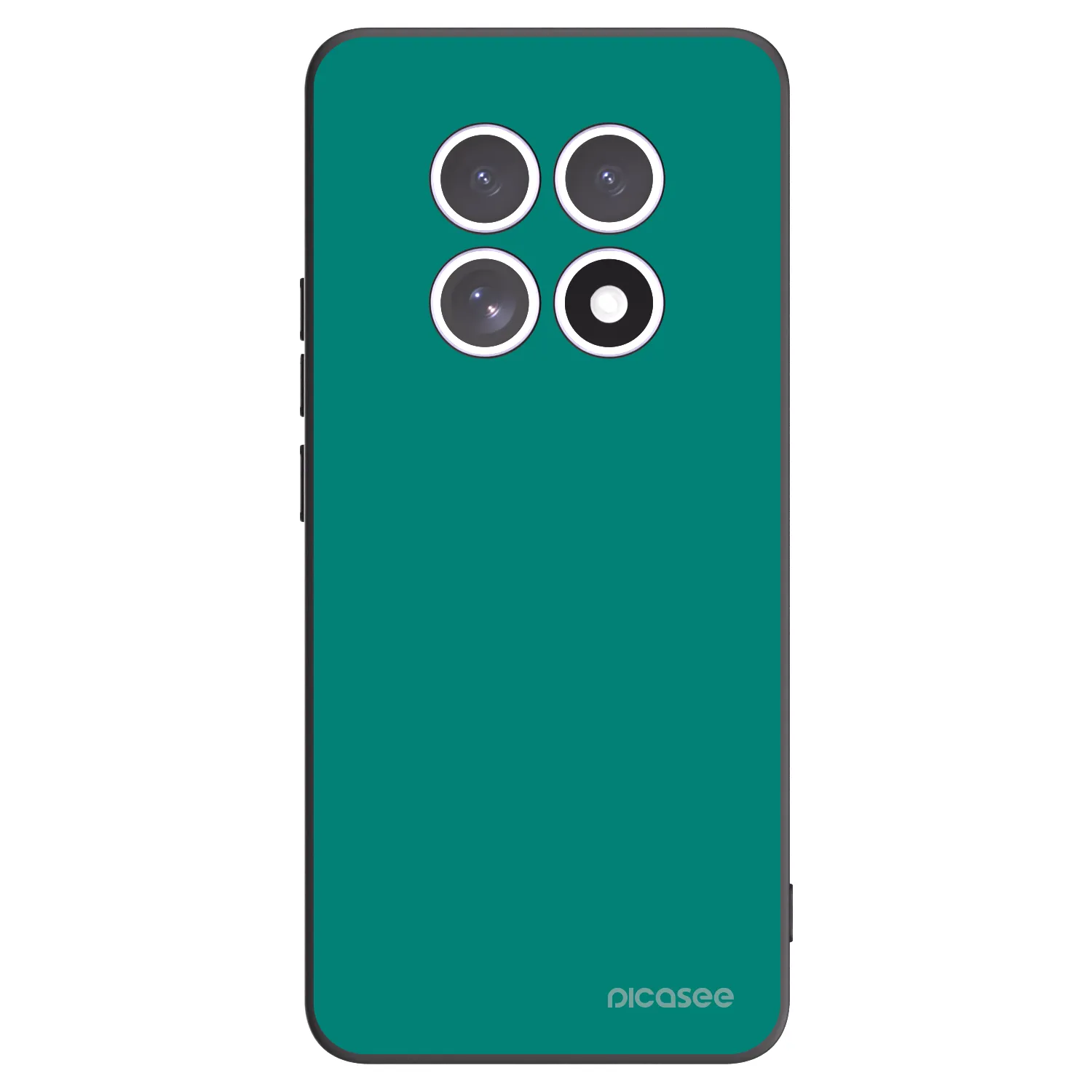 Picasee fekete szilikon tok az alábbi mobiltelefonokra Xiaomi Redmi Note 15 - Emerald Mist