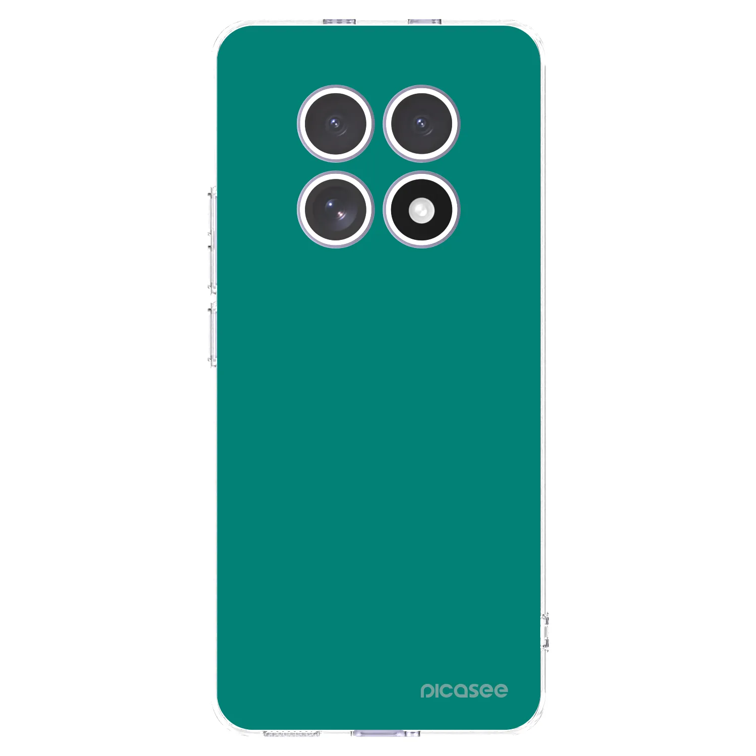 Picasee átlátszó szilikon tok az alábbi mobiltelefonokra Xiaomi Redmi Note 15 - Emerald Mist