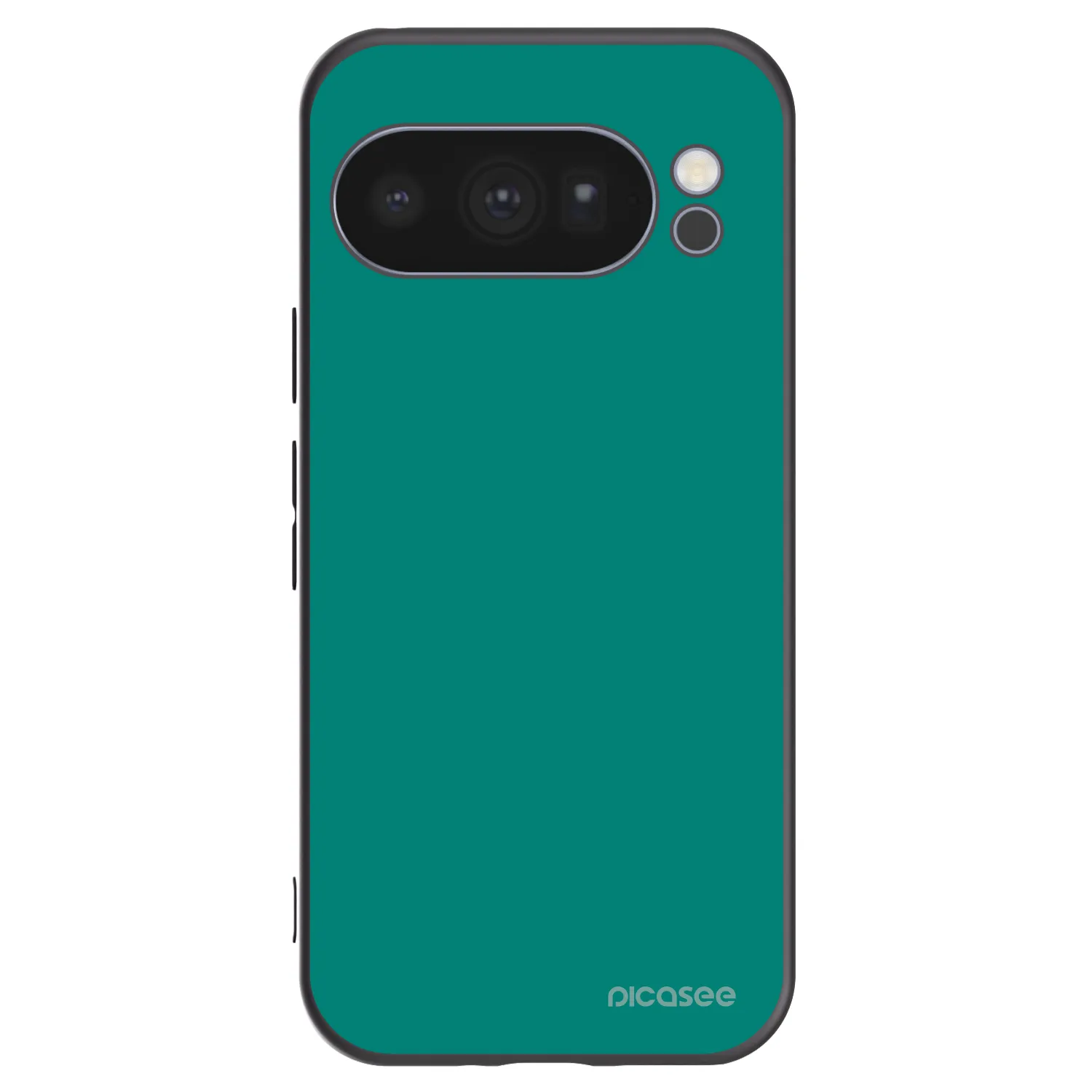Picasee fekete szilikon tok az alábbi mobiltelefonokra Google Pixel 10 Pro - Emerald Mist