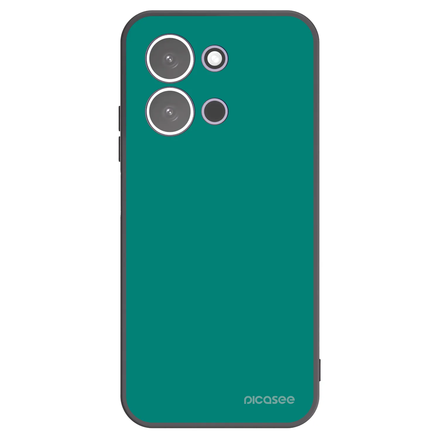 Picasee fekete szilikon tok az alábbi mobiltelefonokra Xiaomi Redmi 15C 5G - Emerald Mist