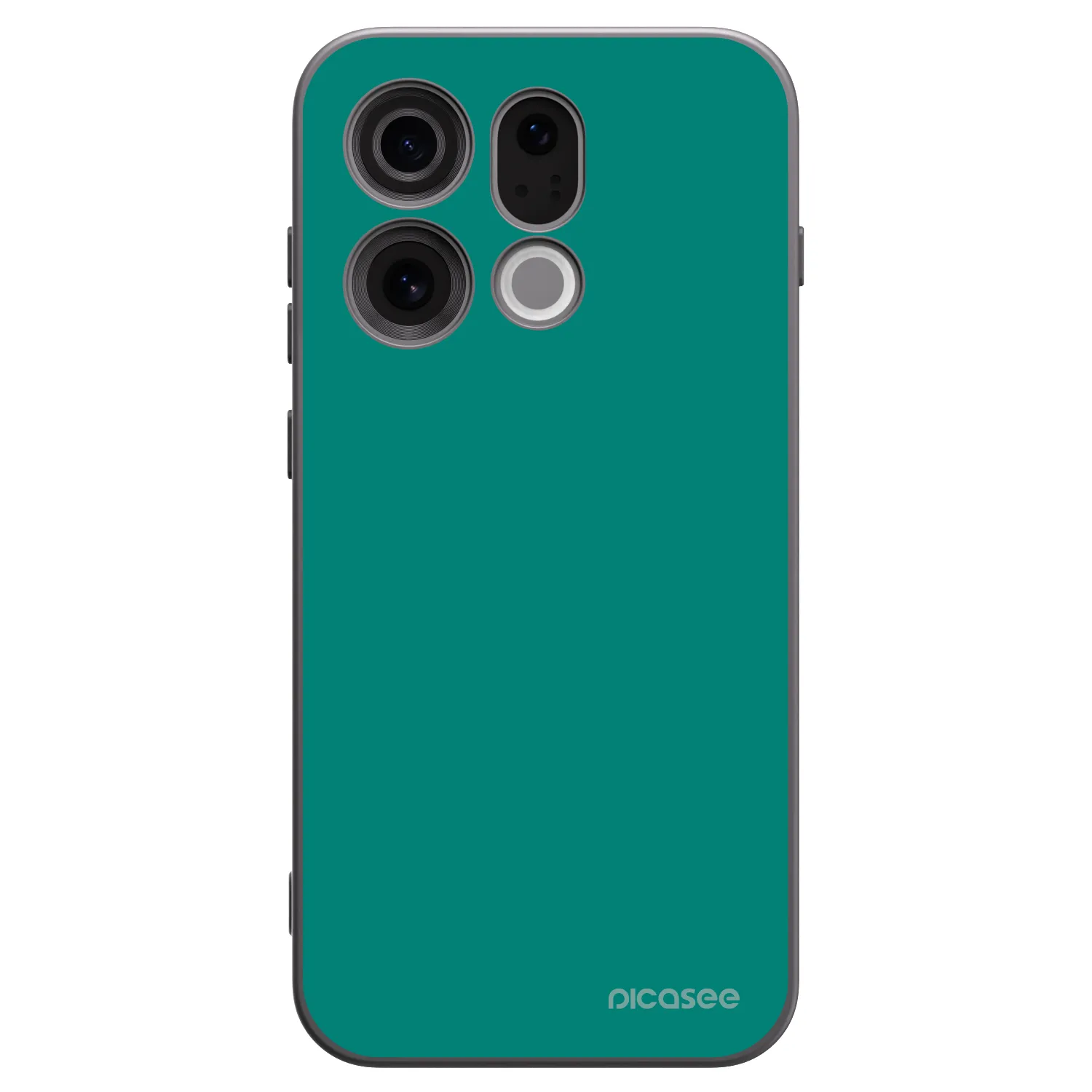 Picasee fekete szilikon tok az alábbi mobiltelefonokra OPPO Find X9 - Emerald Mist
