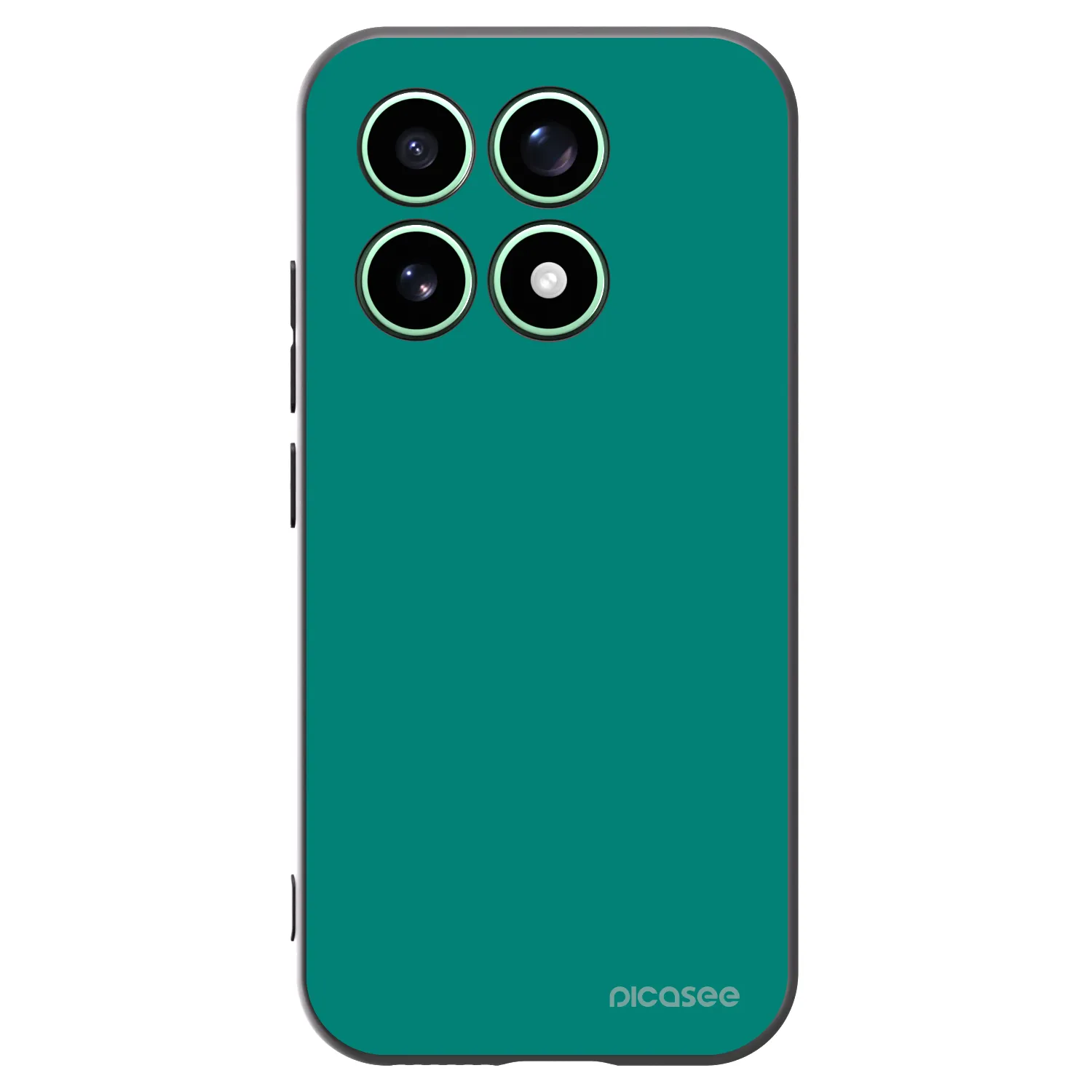 Picasee fekete szilikon tok az alábbi mobiltelefonokra Xiaomi 17 - Emerald Mist