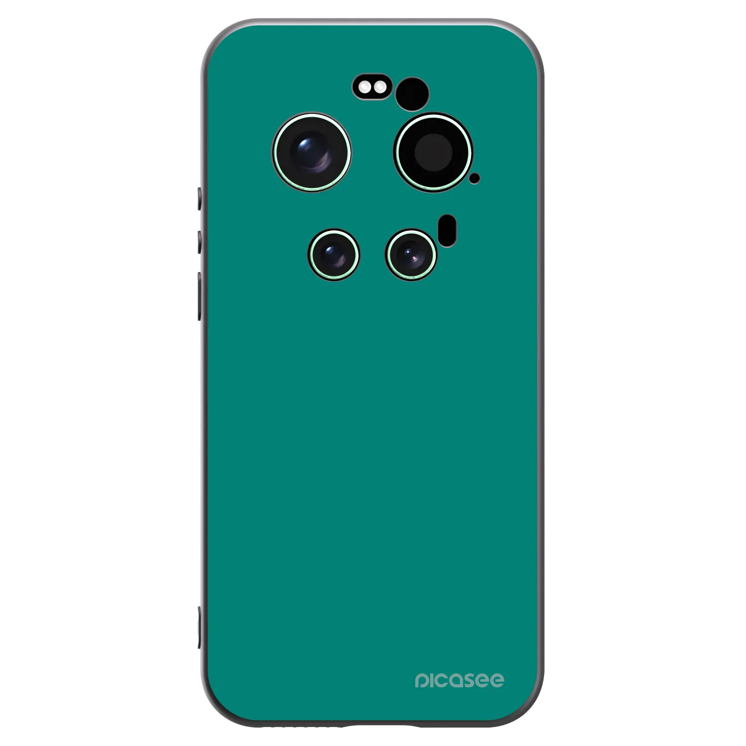 Picasee fekete szilikon tok az alábbi mobiltelefonokra Xiaomi 17 Ultra - Emerald Mist