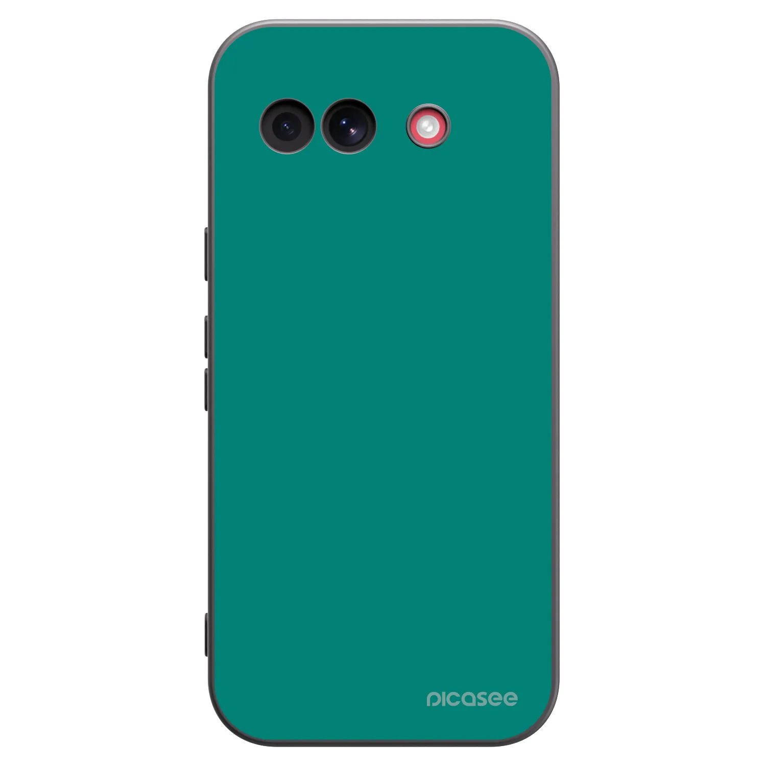 Picasee fekete szilikon tok az alábbi mobiltelefonokra Google Pixel 10a - Emerald Mist