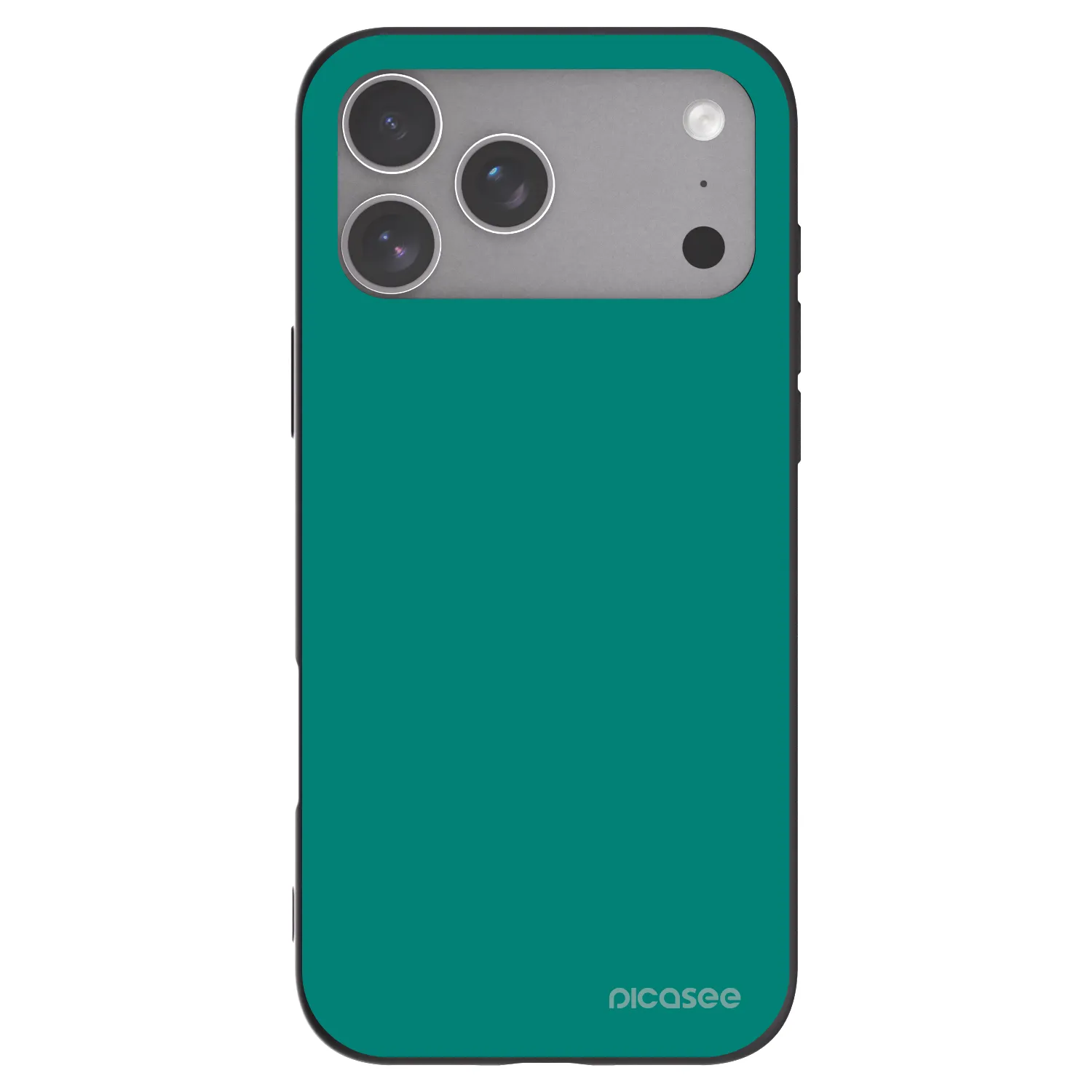 Picasee fekete szilikon tok az alábbi mobiltelefonokra Apple iPhone 18 Pro Max - Emerald Mist
