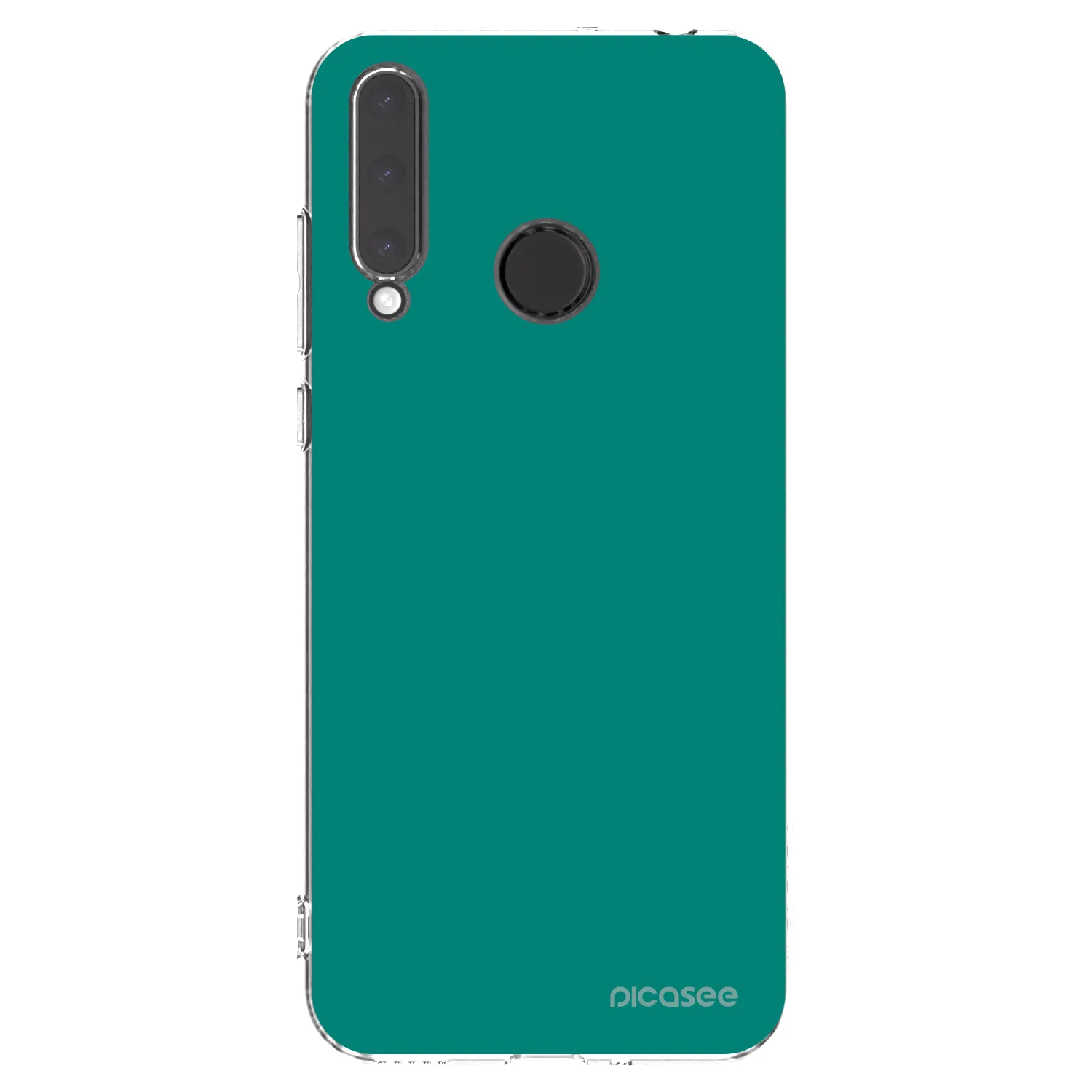 Picasee átlátszó szilikon tok az alábbi mobiltelefonokra Honor 20 Lite - Emerald Mist