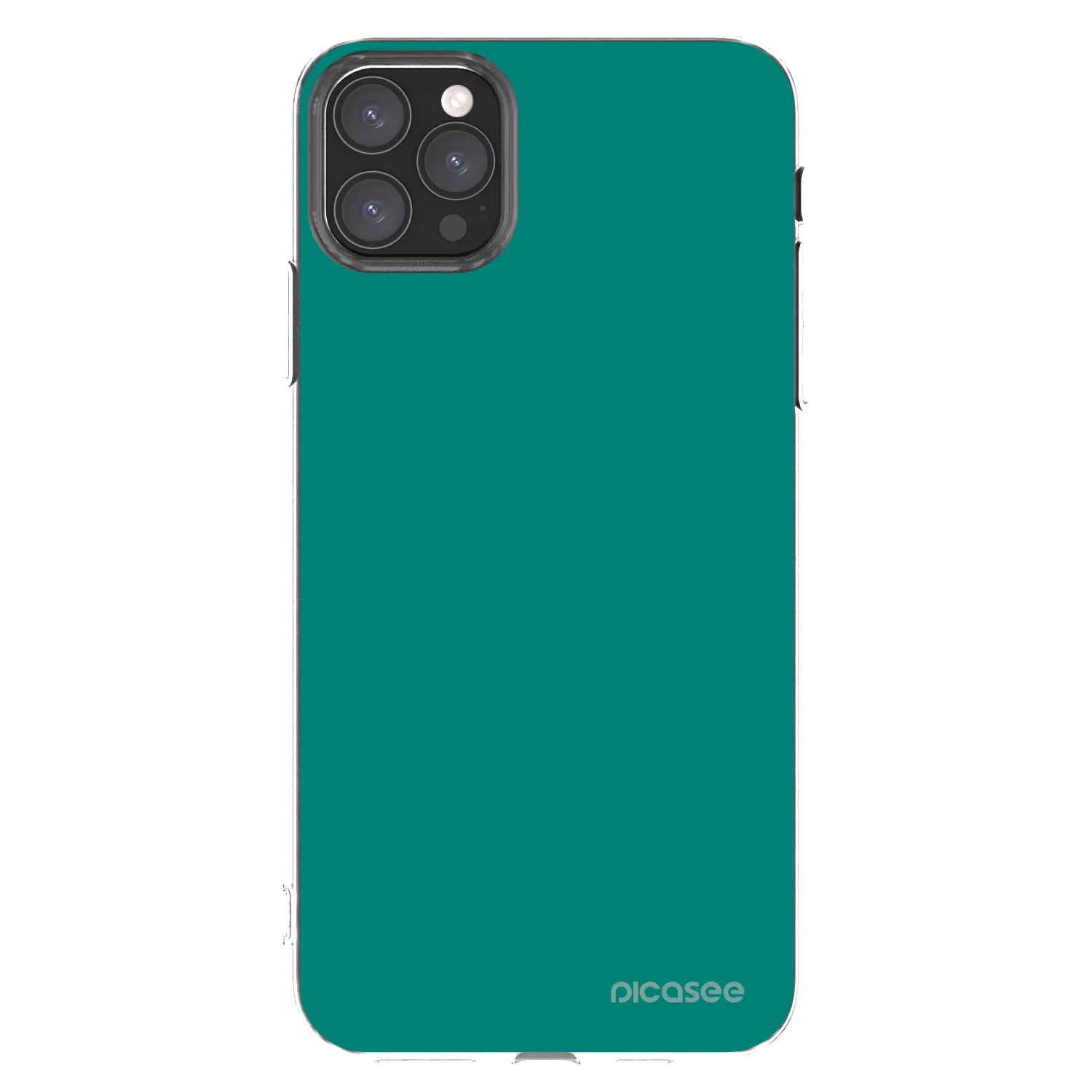 Picasee átlátszó szilikon tok az alábbi mobiltelefonokra Apple iPhone 11 Pro Max - Emerald Mist