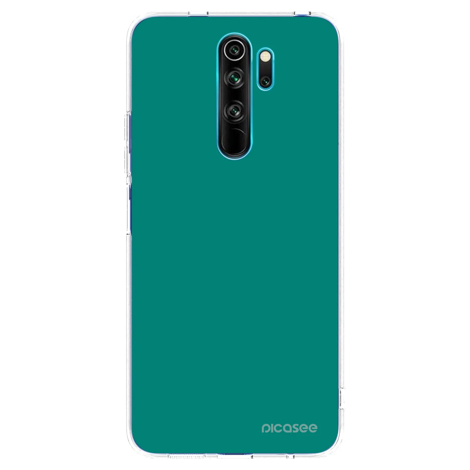 Picasee átlátszó szilikon tok az alábbi mobiltelefonokra Xiaomi Redmi Note 8 Pro - Emerald Mist