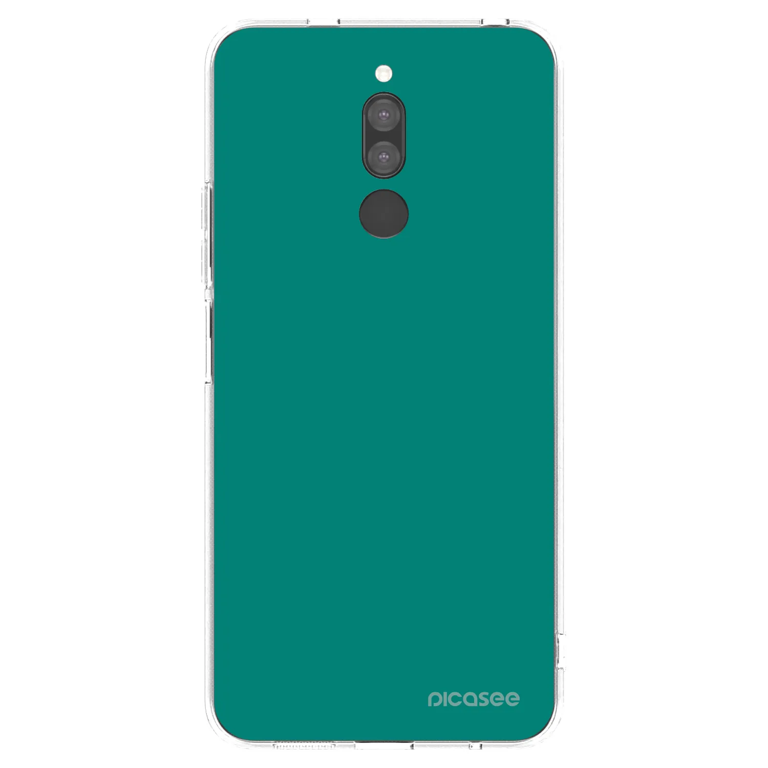 Picasee átlátszó szilikon tok az alábbi mobiltelefonokra Xiaomi Redmi 8 - Emerald Mist