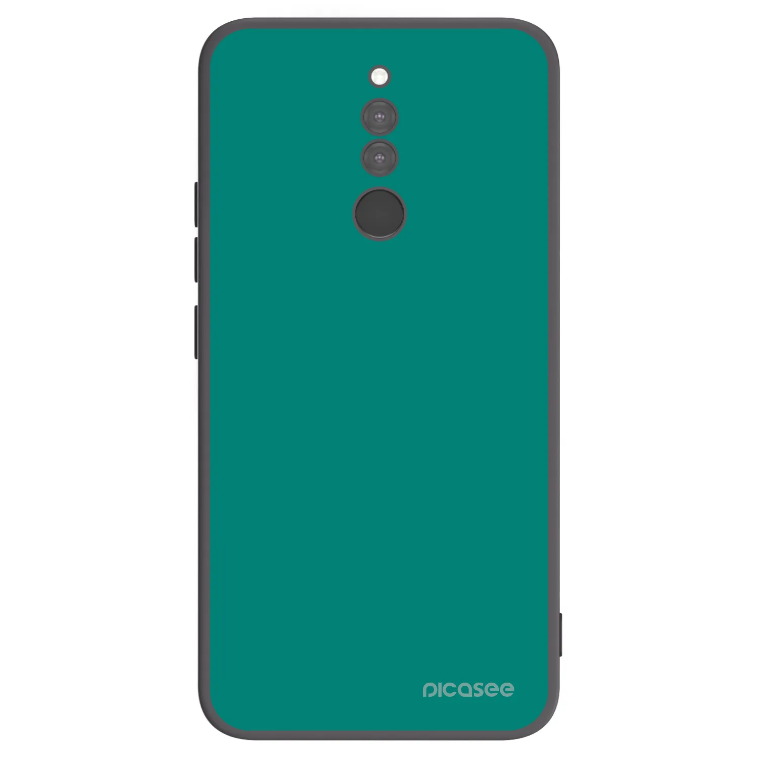 Picasee fekete szilikon tok az alábbi mobiltelefonokra Xiaomi Redmi 8 - Emerald Mist