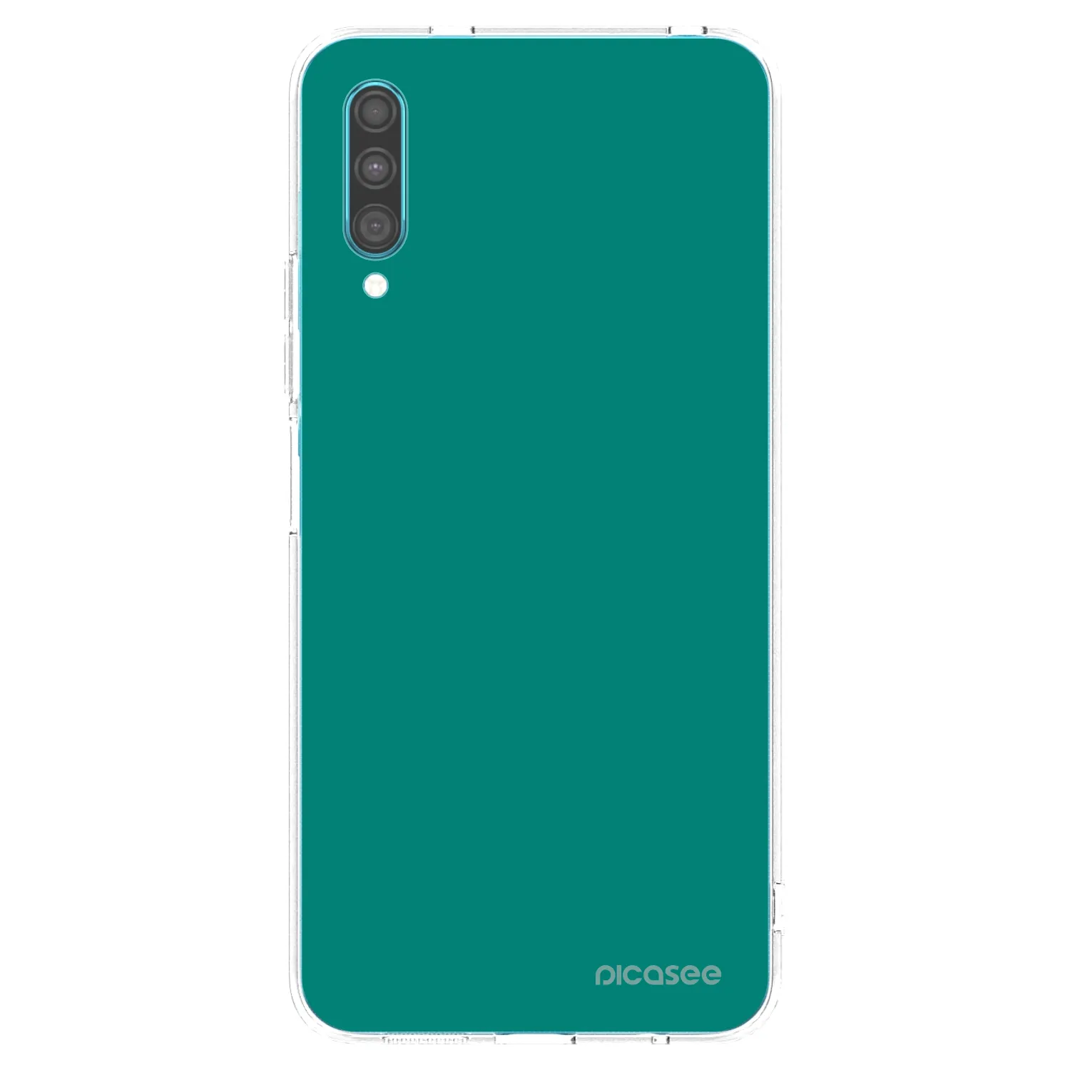 Picasee átlátszó szilikon tok az alábbi mobiltelefonokra Samsung Galaxy A30s A307F - Emerald Mist