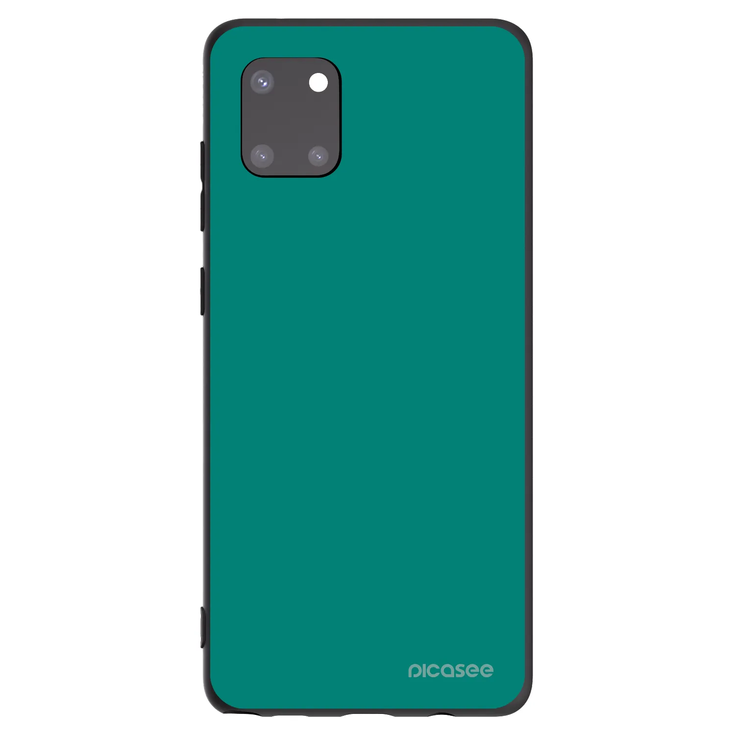 Picasee fekete szilikon tok az alábbi mobiltelefonokra Samsung Galaxy Note 10 Lite N770F - Emerald Mist