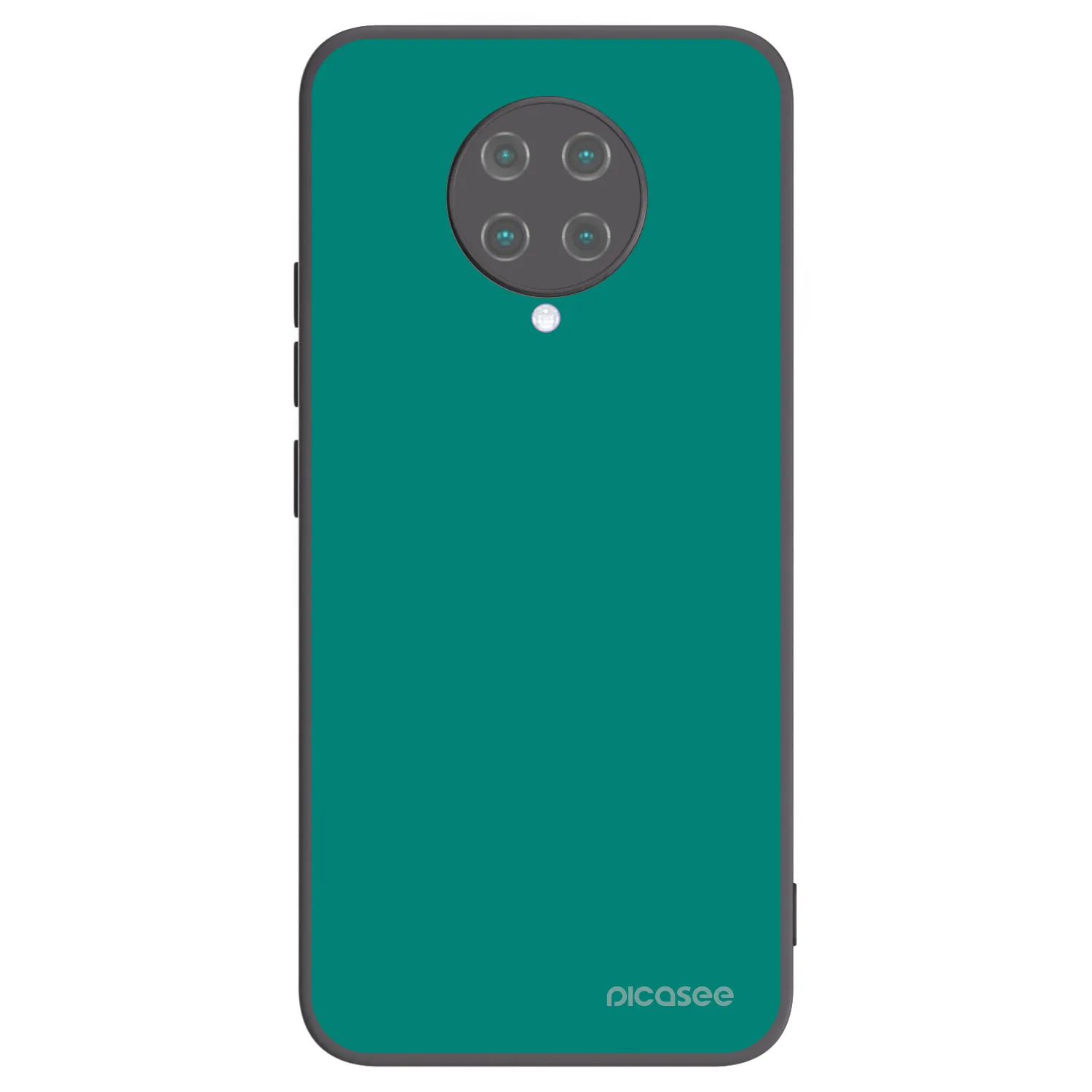 Picasee fekete szilikon tok az alábbi mobiltelefonokra Xiaomi Poco F2 Pro - Emerald Mist