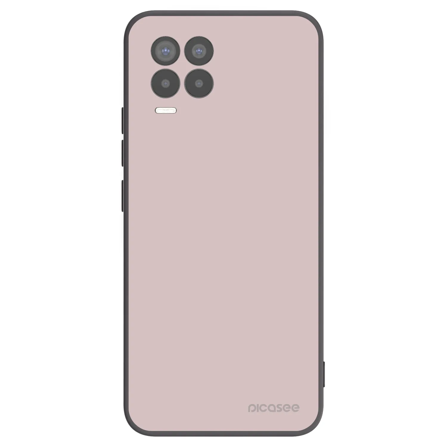 Picasee fekete szilikon tok az alábbi mobiltelefonokra Realme 8 4G - Fantasy Fade