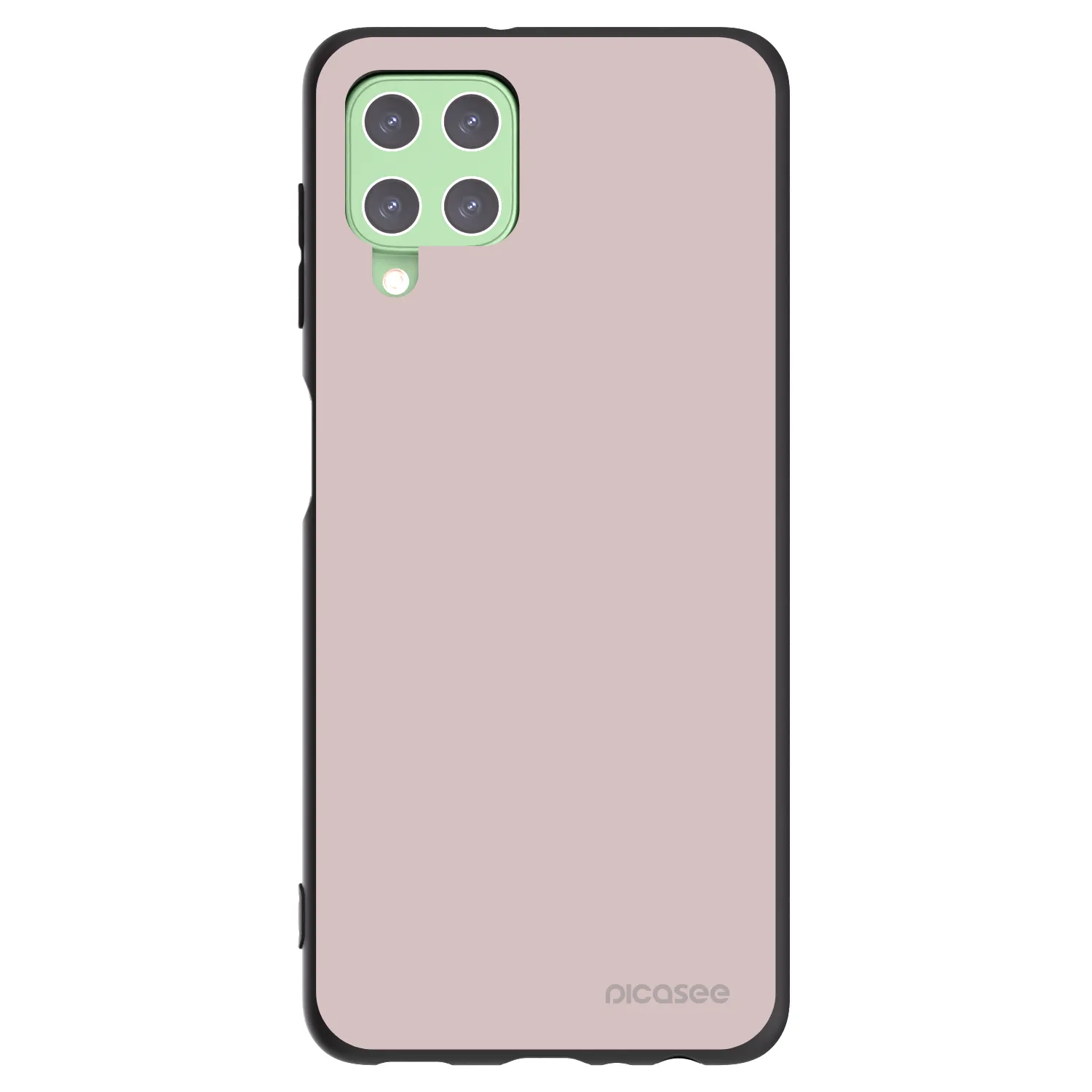 Picasee fekete szilikon tok az alábbi mobiltelefonokra Samsung Galaxy A22 A225F 4G - Fantasy Fade