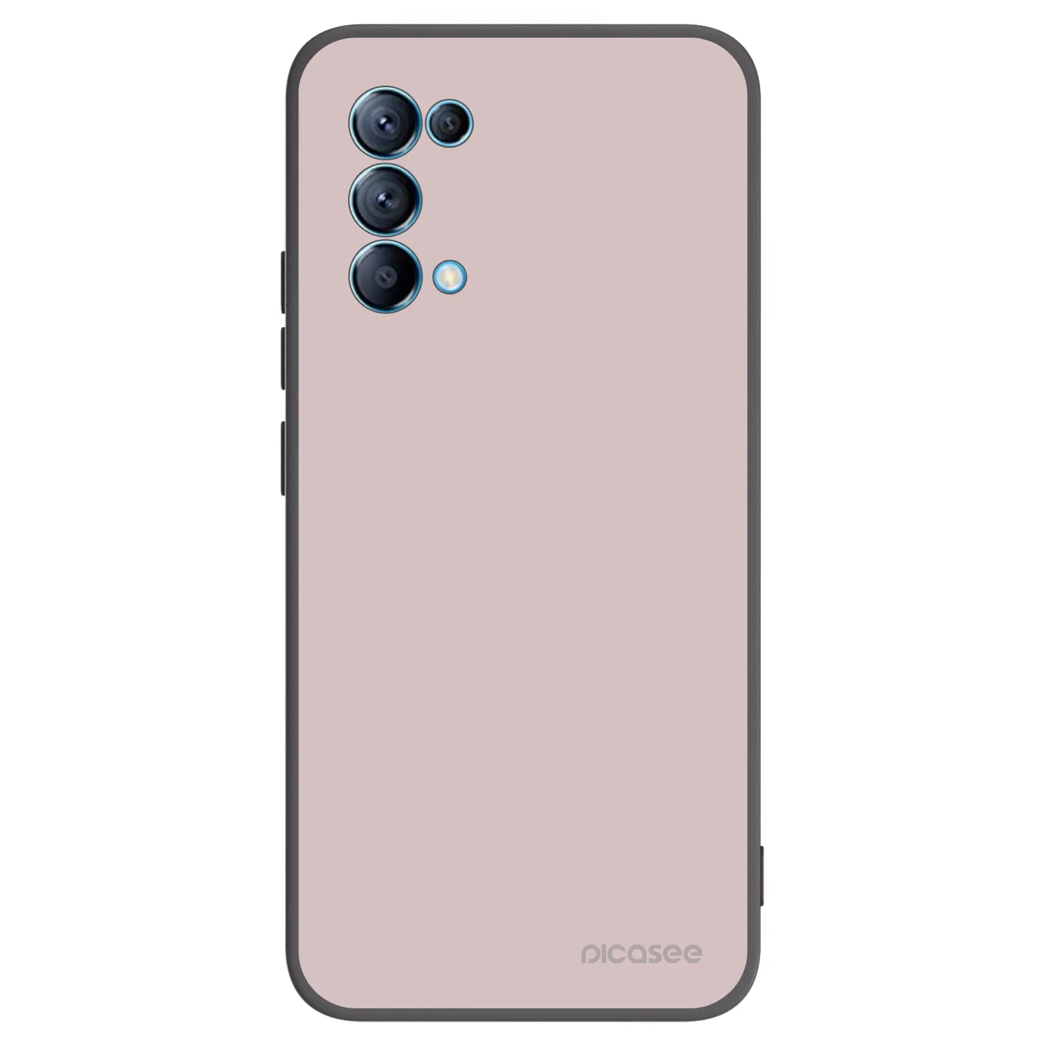Picasee fekete szilikon tok az alábbi mobiltelefonokra OPPO Reno 5 5G - Fantasy Fade