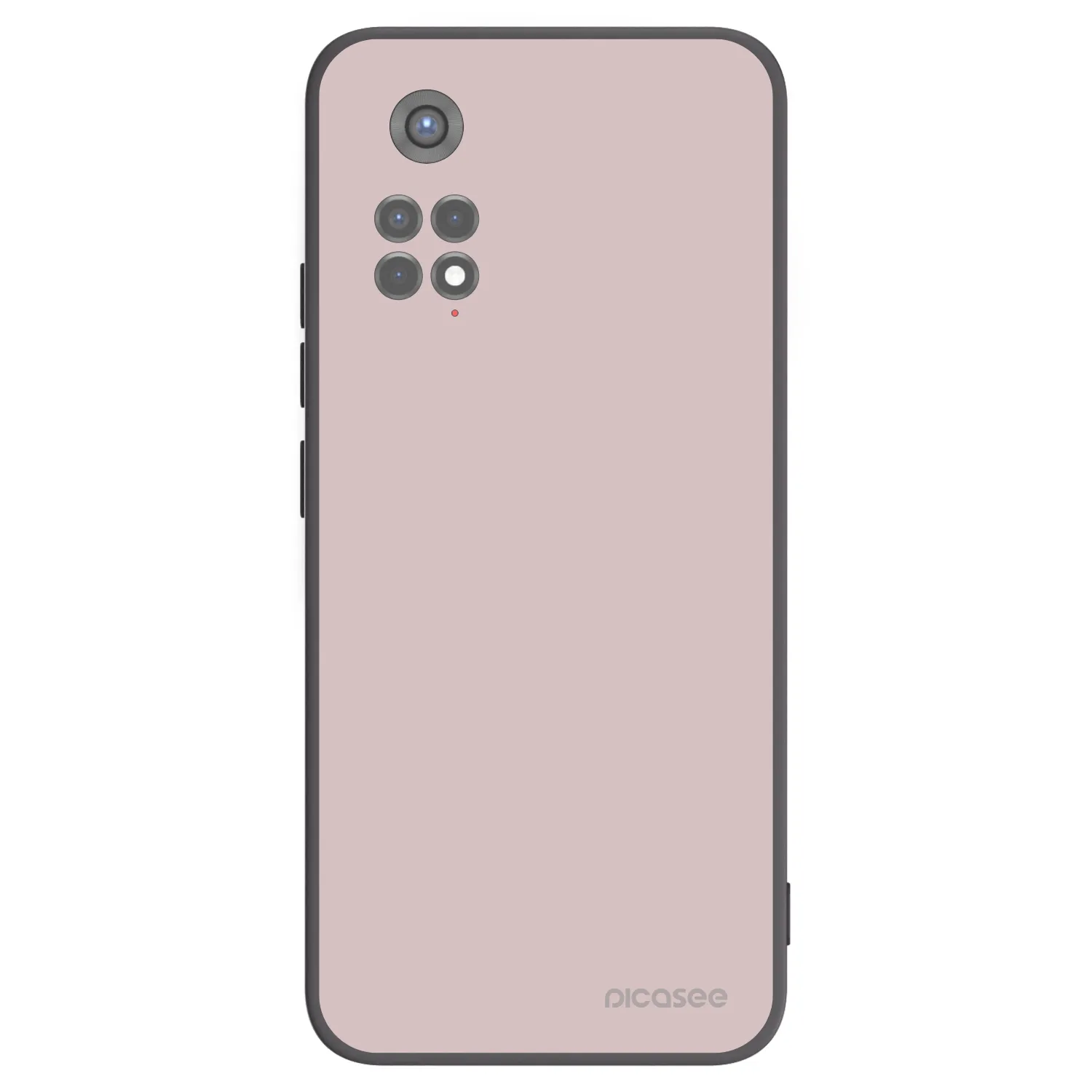 Picasee fekete szilikon tok az alábbi mobiltelefonokra Xiaomi Redmi Note 11S 5G - Fantasy Fade