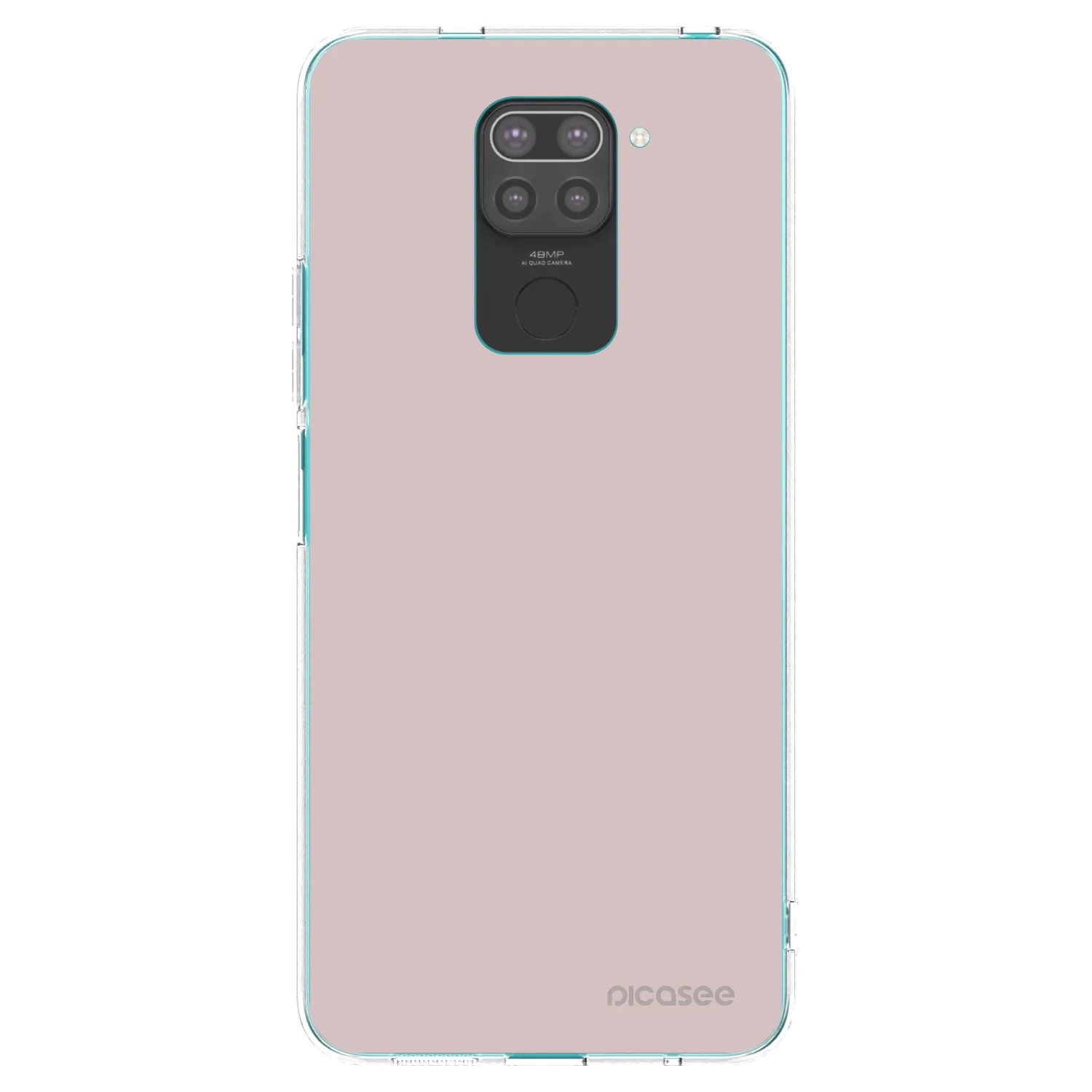 Picasee fekete szilikon tok az alábbi mobiltelefonokra Xiaomi Redmi Note 9 - Fantasy Fade