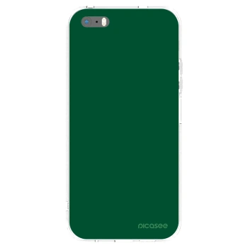Picasee átlátszó szilikon tok az alábbi mobiltelefonokra Apple iPhone 6 Plus/6S Plus - Green Gleam