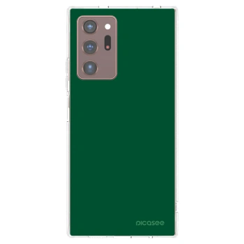 Picasee átlátszó szilikon tok az alábbi mobiltelefonokra Samsung Galaxy Note 20 Ultra - Green Gleam