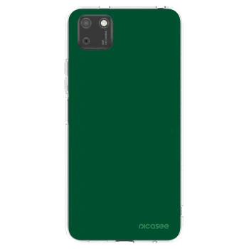 Picasee átlátszó szilikon tok az alábbi mobiltelefonokra Huawei Y5P - Green Gleam