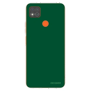 Picasee átlátszó szilikon tok az alábbi mobiltelefonokra Xiaomi Redmi 9C - Green Gleam