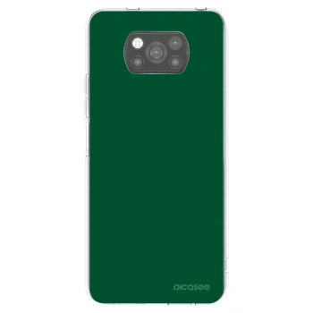 Picasee fekete szilikon tok az alábbi mobiltelefonokra Xiaomi Poco X3 - Green Gleam