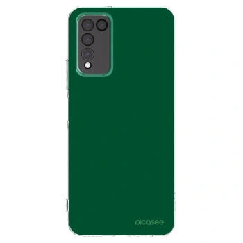 Picasee átlátszó szilikon tok az alábbi mobiltelefonokra Honor 10X Lite - Green Gleam