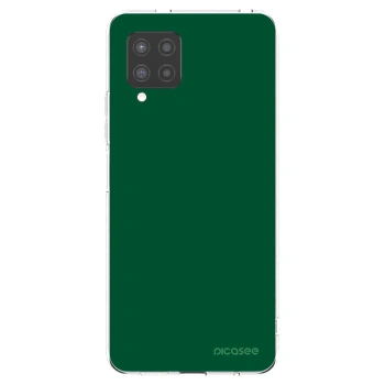 Picasee átlátszó szilikon tok az alábbi mobiltelefonokra Samsung Galaxy A42 A426B - Green Gleam