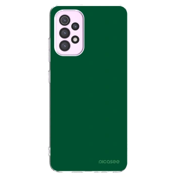 Picasee átlátszó szilikon tok az alábbi mobiltelefonokra Samsung Galaxy A32 5G A326B - Green Gleam