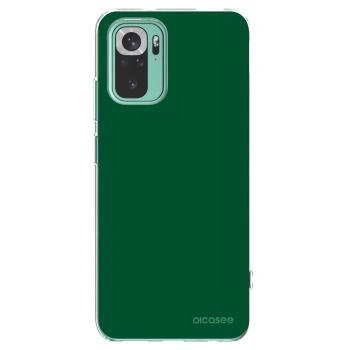 Picasee átlátszó szilikon tok az alábbi mobiltelefonokra Xiaomi Redmi Note 10 Pro - Green Gleam
