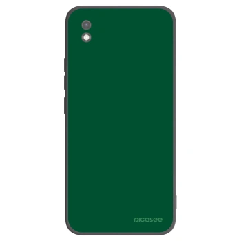 Picasee fekete szilikon tok az alábbi mobiltelefonokra Xiaomi Redmi 9AT - Green Gleam