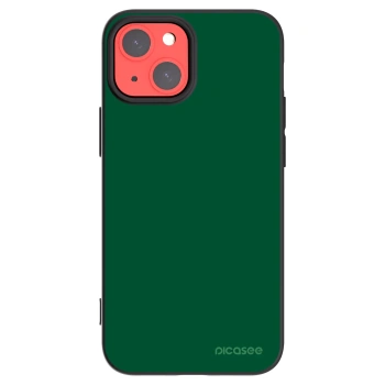 Picasee fekete szilikon tok az alábbi mobiltelefonokra Apple iPhone 13 mini - Green Gleam