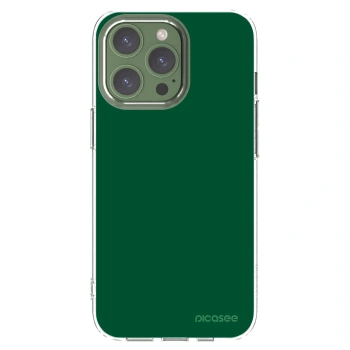 Picasee átlátszó szilikon tok az alábbi mobiltelefonokra Apple iPhone 13 Pro - Green Gleam