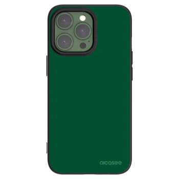 Picasee fekete szilikon tok az alábbi mobiltelefonokra Apple iPhone 13 Pro - Green Gleam