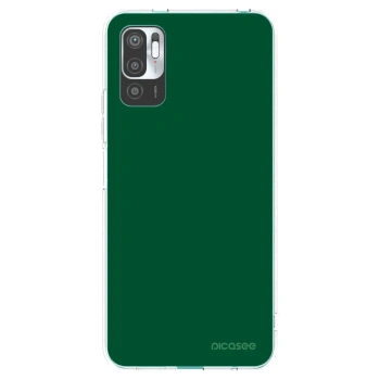 Picasee átlátszó szilikon tok az alábbi mobiltelefonokra Xiaomi Redmi Note 10 5G - Green Gleam