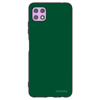 Picasee fekete szilikon tok az alábbi mobiltelefonokra Samsung Galaxy A22 A226B 5G - Green Gleam