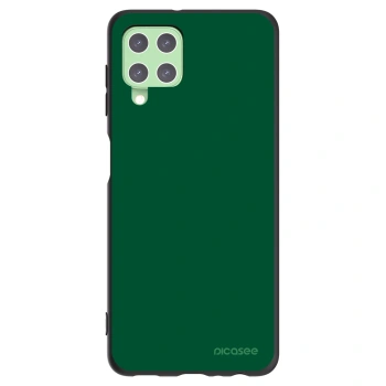 Picasee fekete szilikon tok az alábbi mobiltelefonokra Samsung Galaxy A22 A225F 4G - Green Gleam