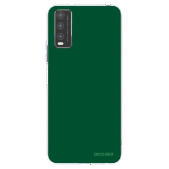 Picasee átlátszó szilikon tok az alábbi mobiltelefonokra Vivo Y20s - Green Gleam