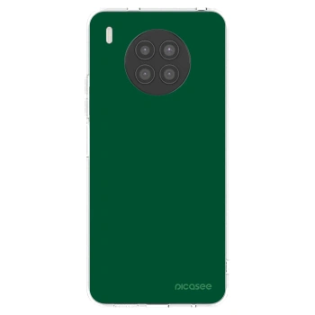 Picasee átlátszó szilikon tok az alábbi mobiltelefonokra Huawei Nova 8i - Green Gleam