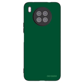 Picasee fekete szilikon tok az alábbi mobiltelefonokra Huawei Nova 8i - Green Gleam